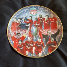 Liverpool Champions Of Europe 2005 Danbury Mint Plate