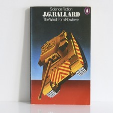 J.G. BALLARD The Wind from Nowhere - 1974 Penguin Books, David Pelham cover, SF