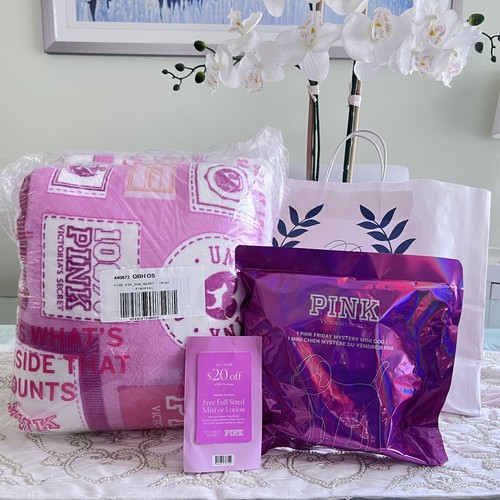 Victoria secret pink - victoria's, blanket