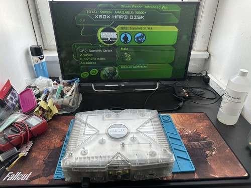 Microsoft xbox crystal gaming - xbox,