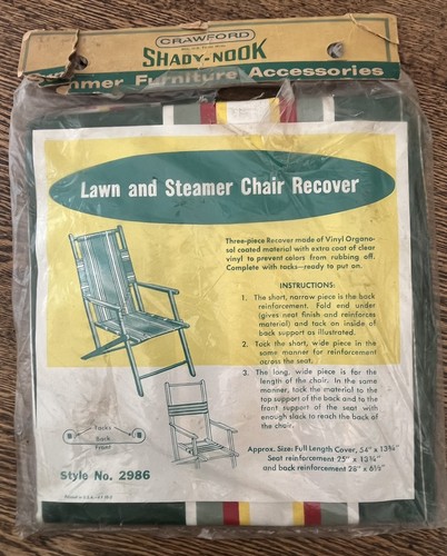 New nos vtg lawn beach - new, 50's