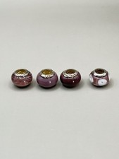 4 x Lovelinks Murano Glass