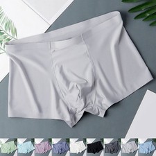 Thin Mens Boxer Briefs in Ice
