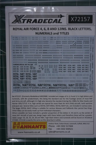 Xtradecal 72157 high - 1/72,