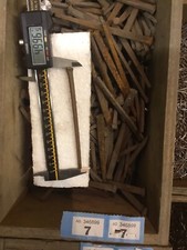 5 Inch Approx Cut Nails Floorboard Nails Vintage Rusty Restoration. X 40