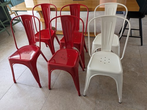 Original tolix dining chair - dining,