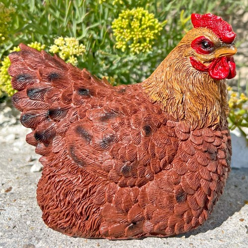 Chicken garden ornament - garden,