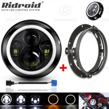 7" LED Headlight + Bracket