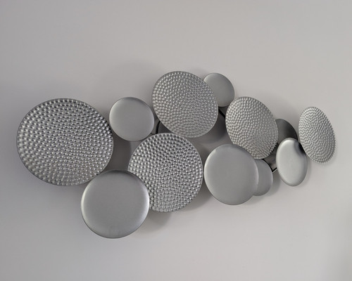 Abstract textured metal wall - abstract,