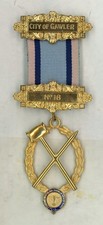 R.A.O.B. City of Gawler, Sth Australia - officer - Bro. Spells 1980 Breast Jewel