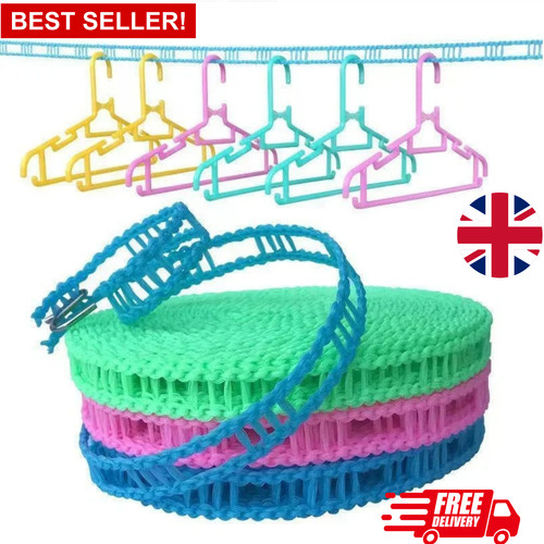 Portable windproof clothesline - portable,