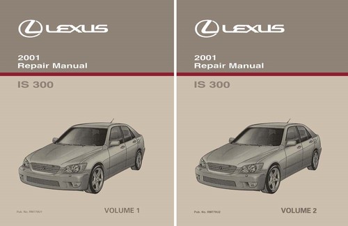 2001 lexus 300 factory shop - factory,
