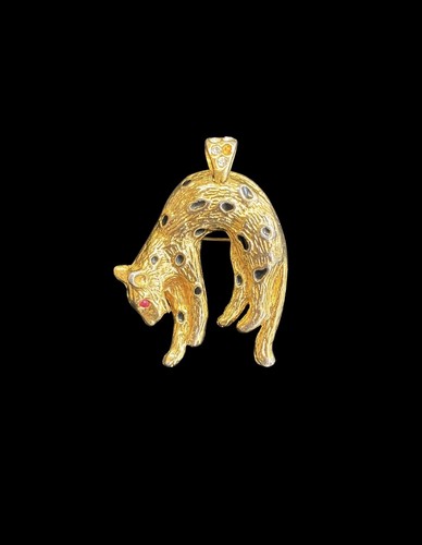 Vintage leopard panther - vintage,