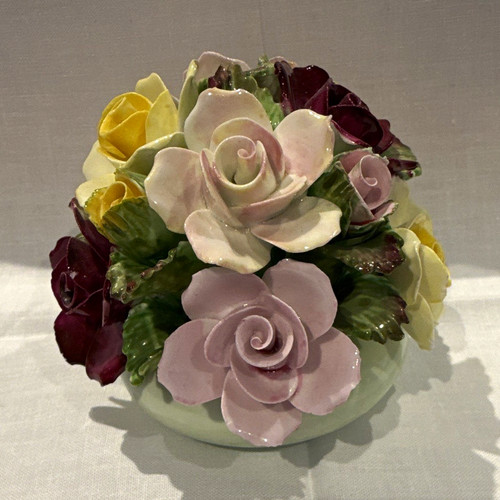 Dresden porcelain floral - dresden,