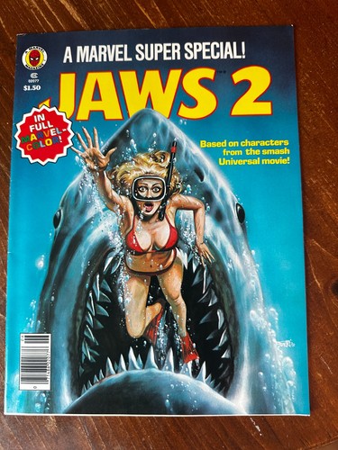 Marvel super special - super, (jaws