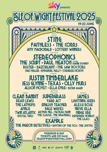 Isle wight festival 2025 - festival,