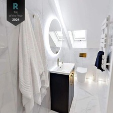 Neptune Marble White Porcelain