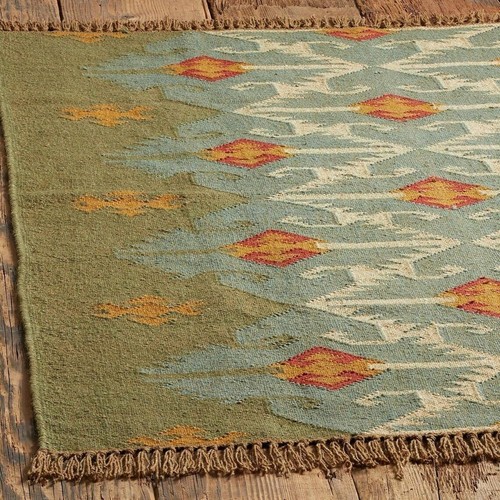 Carpet handmade flatweave area - handmade,