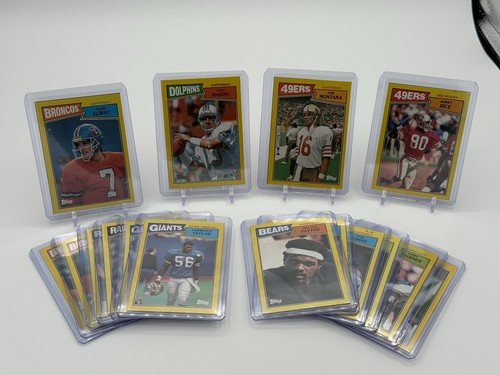 1987 topps football wax box - wax,