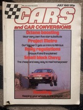Cars and Car Conversions July