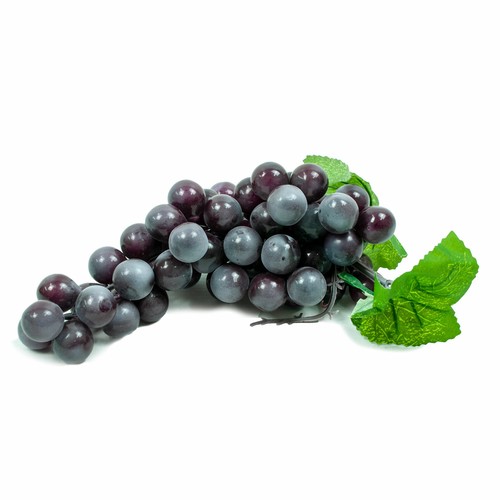 Artificial bunch red grapes - bunch, of
