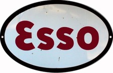 Vintage Style Metal Sign ESSO