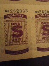 Ration Coupons.  #ListingsInLights