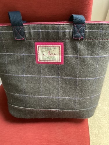 Ness handbag grey and pink - ness,