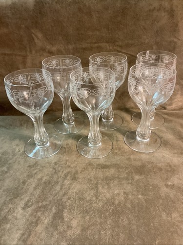 Fostoria glass hollow stem