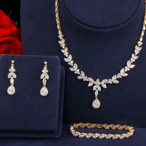 Gold crystal bridal - gold,