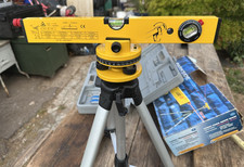 Used Parkside Rotary Laser Level - GWO - Tripod & Case - Herefordshire