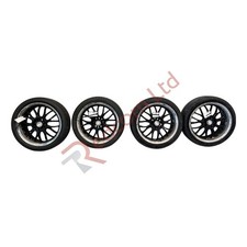 CALIBRE ALLOY WHEELS & TYRES SET OF 4 (215/40R17) 17'' SILVER+BLACK