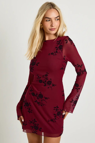 Boohoo mini dress - dress, red