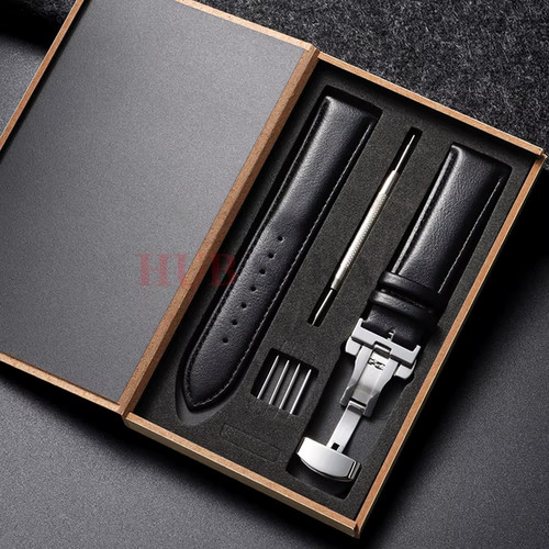 Genuine leather watch - leather, strap