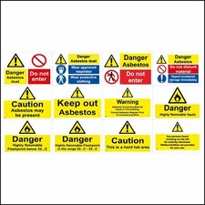 Danger Asbestos Signs