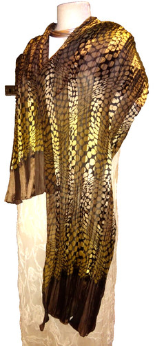 Beautiful east brown mix satin - east,