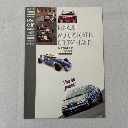 Renault sport racing - sport, brochure