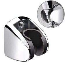 Adjustable Angle Chrome Plated Shower Head Mount for Easy Installation