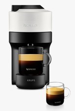 Nespresso Vertuo Pop Coffee Pod Machine by Krups Coconut White