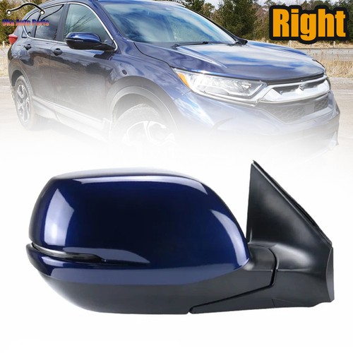 Right heated wing door mirror - heated,