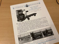 1930’S R A LISTER AUTO-TRUCK