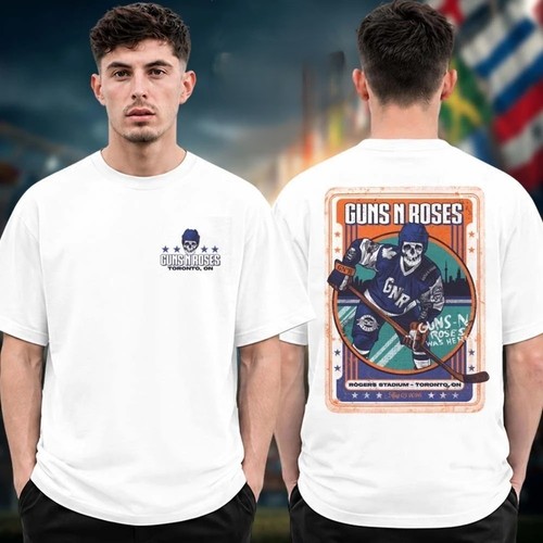 Guns roses hockey skeleton - guns,