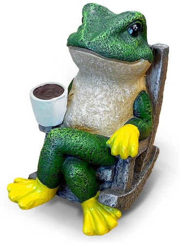 Frog garden ornaments outdoor - frog,