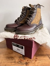 PASCAL Brooklyn ANTIQUE TWILL Dr Martens Boots Military Vintage Goth Punk 4 BNIB