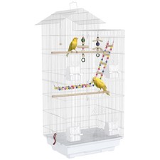 Pawhut bird cage for budgies - cage,