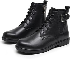 Girls Black Shoes Girl Boots