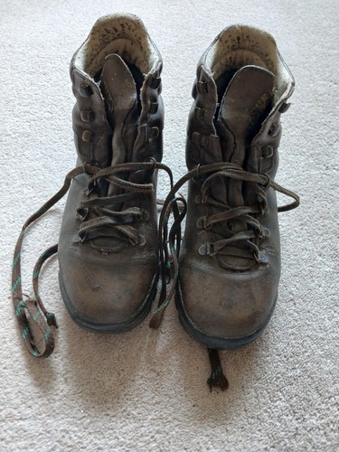 Men leather hiking boots - ,