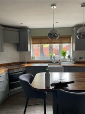 Butcher Block Worktops From Kitchen Various Pieces Sizes In Picture