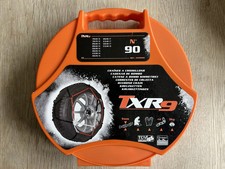 TXR9 9mm Metal Snow Chains No90. Unused. Fit a variety of 15-18” sizes