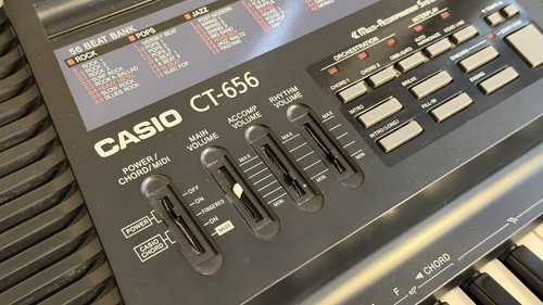 Casio 656 tonebank - casio, ct-656